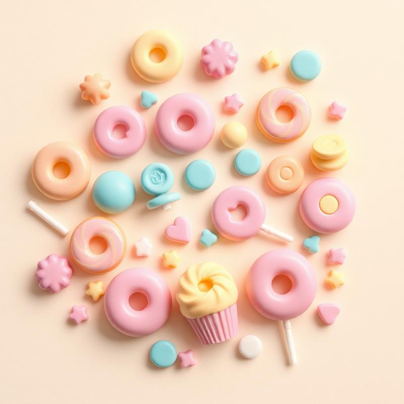 Kit Charms Doces